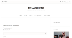 Desktop Screenshot of funawesome.com